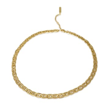 Anisa Sojka Pretzel Necklace In Gold