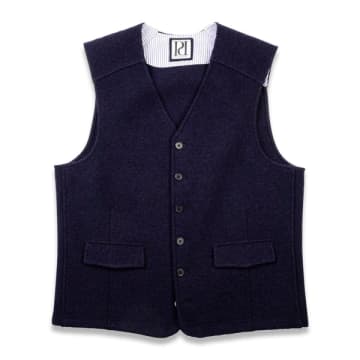 Puristic Project M04 Wool Vest In Neutral