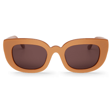 Mr Boho Copper Shumikita Sunglasses With Classical Lenses In Metallic