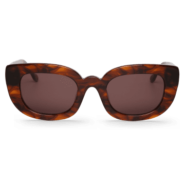 Mr Boho Smoke Shumikita Sunglasses With Classical Lenses In Brown
