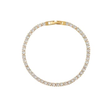 Orelia Crystal Tennis Bracelet In Gold