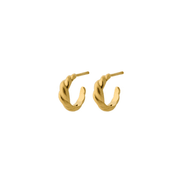 Pernille Corydon Small Hana Earrings In Gold