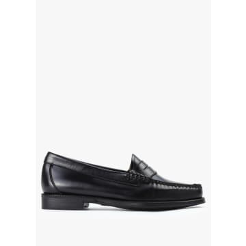 G.h. Bass & Co Womens Weejun Ii Easy Penny Loafers In Black