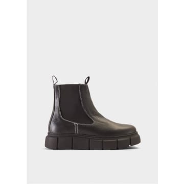 Shoe The Bear Stb Tove Bicolour Chelsea Boot In Black