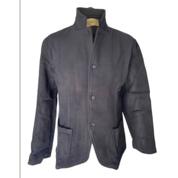 Window Dressing The Soul 100 Percent Wool Mens Chore Jacket In Gray