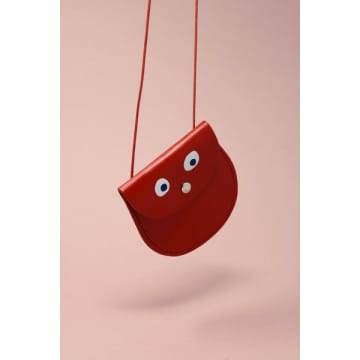 Ark Colour Design Red Googly Eye Pocket Money Purse