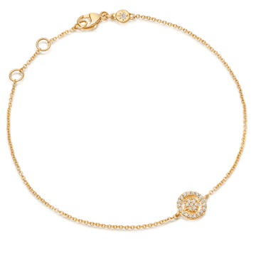 Astley Clarke Mini Icon Aura Bracelet In Gold