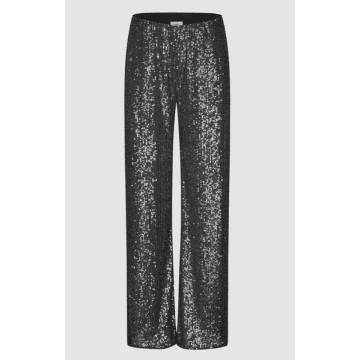 Second Female Moonshine Trousers- Volcanic Ash In Black