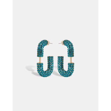 Essentiel Antwerp Edina Earrings In Or_bleu