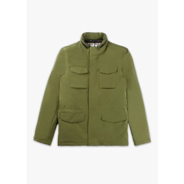 Aquascutum Mens Active Field Jacket In Army Green