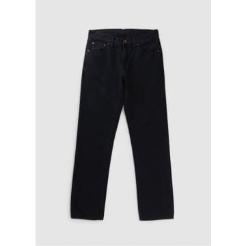 Nudie Jeans Mens Gritty Jackson Jeans In Black Forest