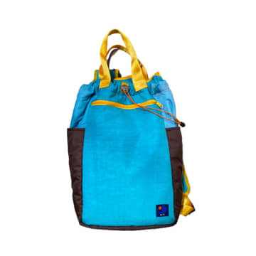 Japfac Sky Blue Baggy Backpack