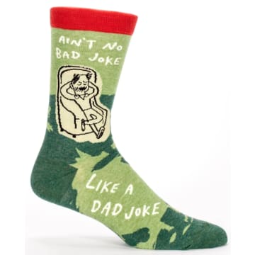 Incognito Dad Joke Men's Socks In Green