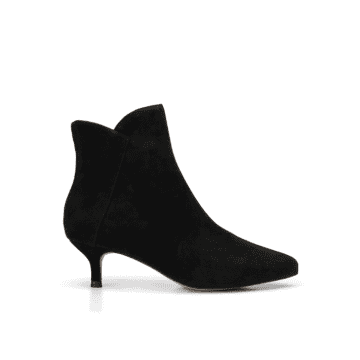 Shoe The Bear Saga Suede Ankle Boot Black
