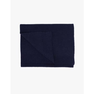 Colorful Standard Merino Wool Scarf In Blue