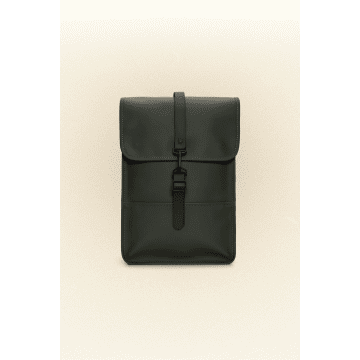 Rains 13020 Unisex Waterproof Mini Backpack In Khaki-green