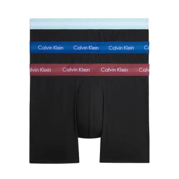 Calvin Klein Cotton Stretch Boxer Brief In Black