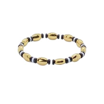 Coco & Jane Loves Humbugs No 1 Bracelet In Gold