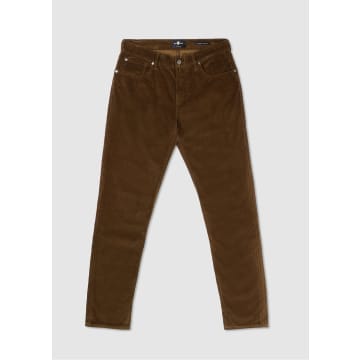 7 For All Mankind Mens Slimmy Tapered Corduroy Jeans In Brown