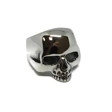 Londonworks Crypt | Skull Ring | Silver In Metallic