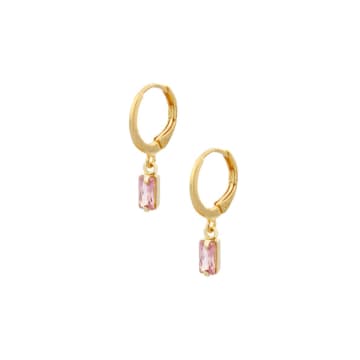 Ellen Beekmans Light Pink Pendant Earrings