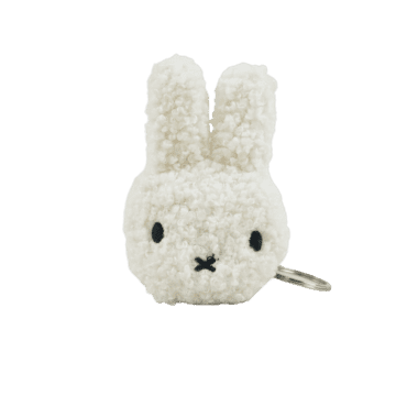 Miffy Face Cream Keyring In Neutrals