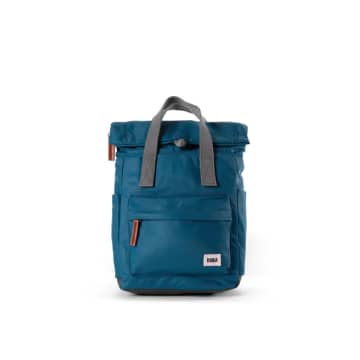 Roka London Ltd Canfield B Small Sustainable Bag Nylon Marine In Blue