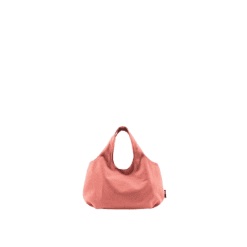 Rilla Go Rilla Mila Handy Bold Bag In Sugar Coral Wool By Tinne+mia In Pink