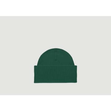 L'exception Paris X Douillet Regenerated Cashmere And Wool Hat In Green
