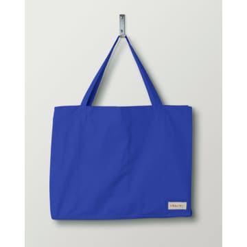 Uskees Large Tote Bag In Blue
