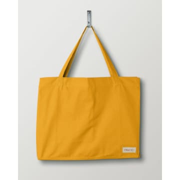 Uskees Large Tote Bag In Yellow