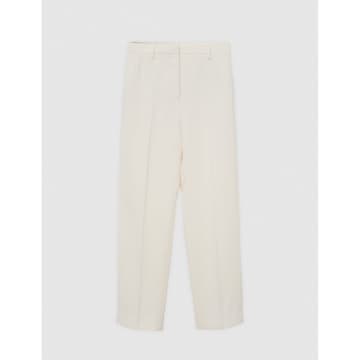 Day Birger Classic Lady Gabardline Trousers Col: Ivory Shade, Size: 40 In White