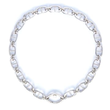 Shop Capsule Eleven Eye Opener Capsule Link Necklace | Silver In Metallic