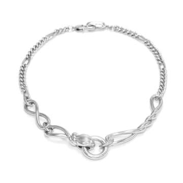 Capsule Eleven Symbols Serpent Necklace | Silver In Metallic