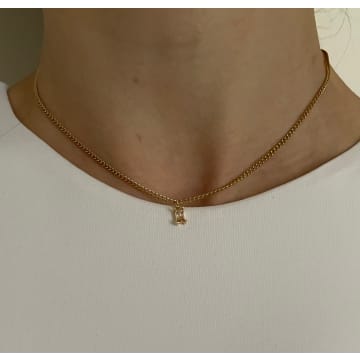 Orisit - Atoum Fishing Necklace In Gold