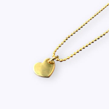 All The Things We Love Golden Heart Necklace