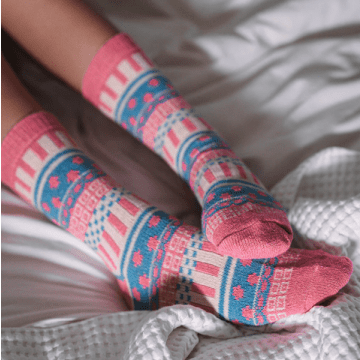 Nordic Socks Nordic Sofia Socks In Pink