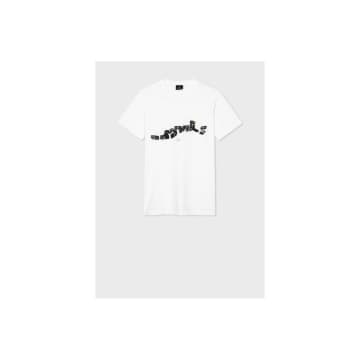 Paul Smith Dominioes Graphic Print T-shirt Col: 01 White