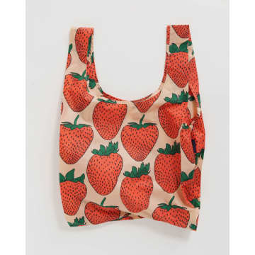Baggu Strawberry Standard Bag In Red