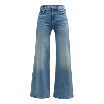 Shop Mother The Twister Skimp Jeans In Blue