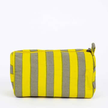 Afroart Randa Toiletry Bag In Yellow