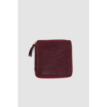Hande Leather Wallet N.041 Burgundy