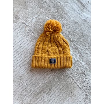 Watershed Chunky Pom Beanie In Yellow