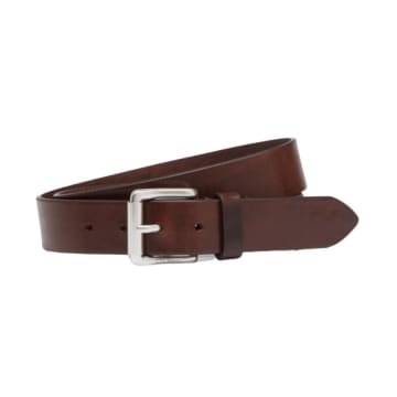 Oliver Sweeney Garda Leather Belt In Brown