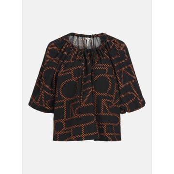 Object Honne Ruched Top In Multi