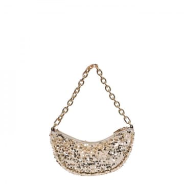 Abro 'moon' Handbag In Gold