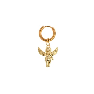 Anneday Guardian Angel Earring In Gold