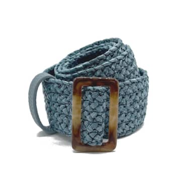 Shop Nooki Design Mimi Woven Belt -blue