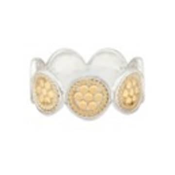 Anna Beck Multi Dic Ring 2055r-gld In White