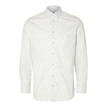 Chemises Manches Longues Slim Soho Detail Ls Shirt In White